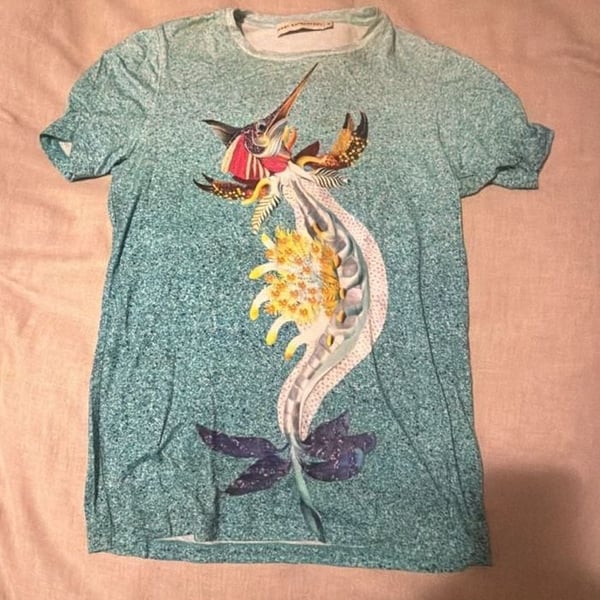 Mary Katrantzou Sea Life Graphic Print T-Shirt