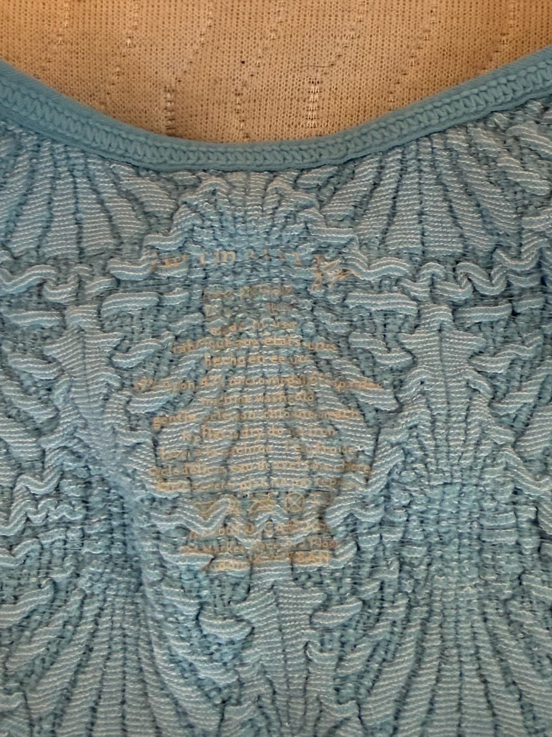 Free People Love Letter Sweetheart Cami in Light Blue 3