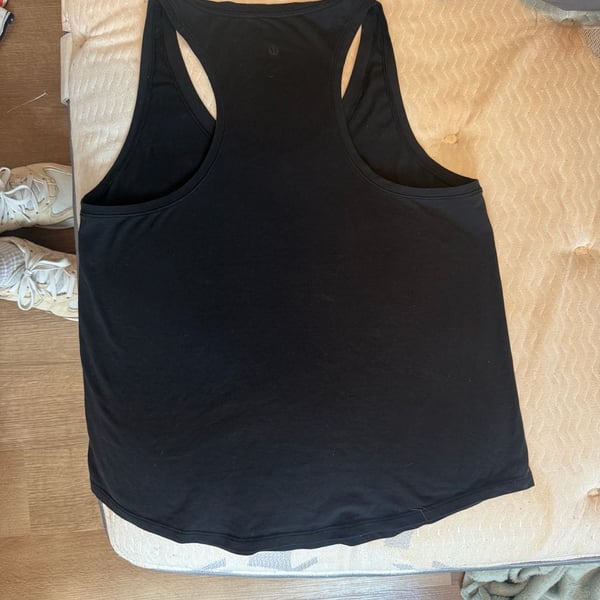 Lululemon Women's Black Racerback Athletic Tank Top