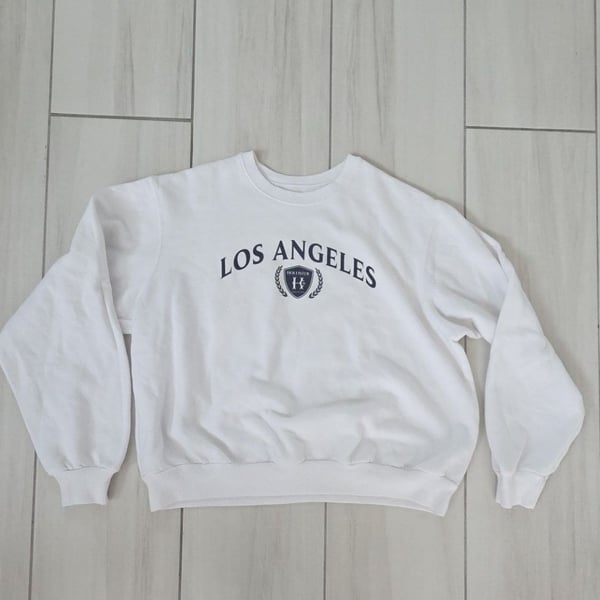 Hollister Los Angeles Graphic Crewneck Sweatshirt