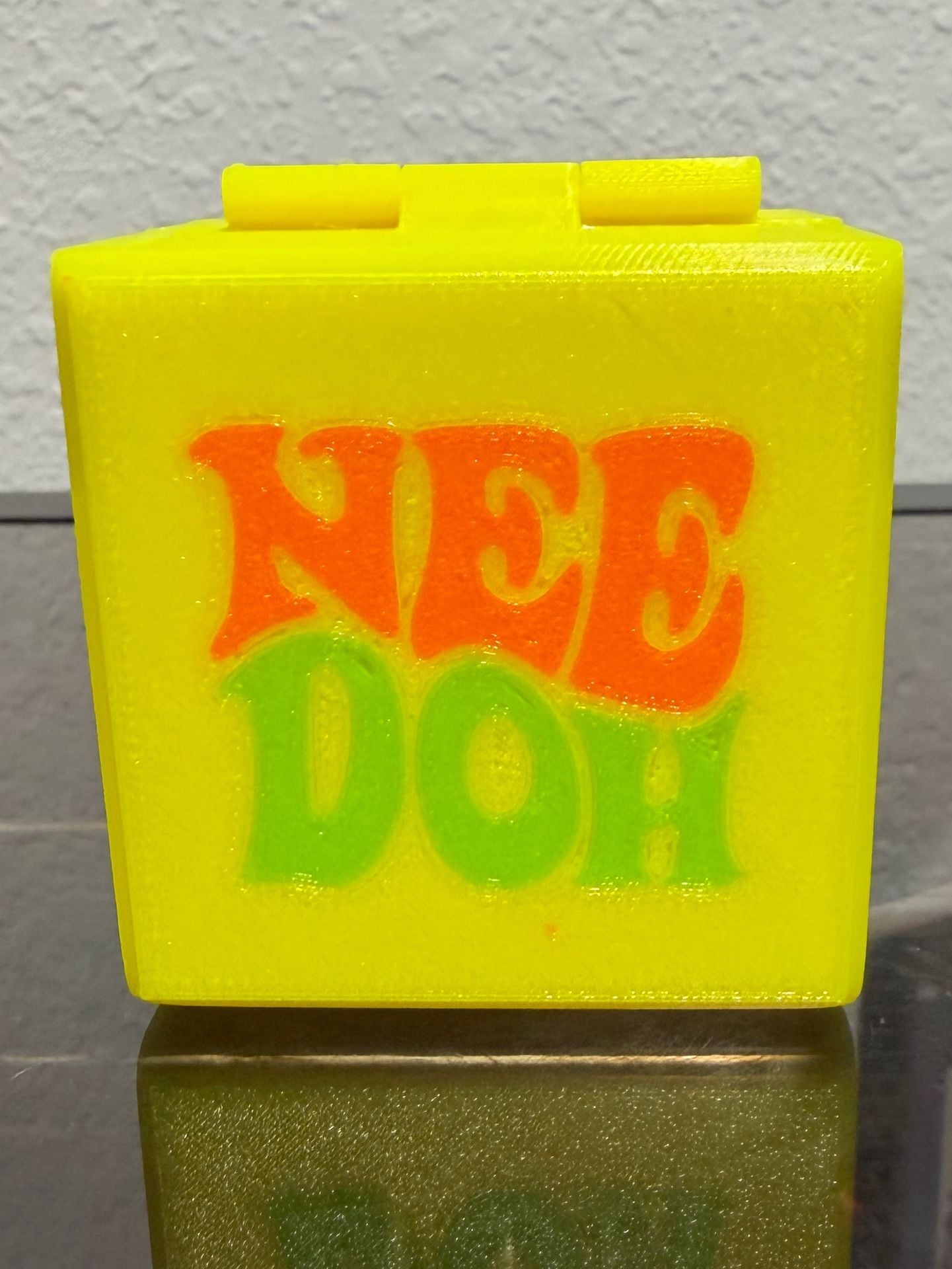 3D Printed NeeDoh Storage Display Case for Nice Cube 1