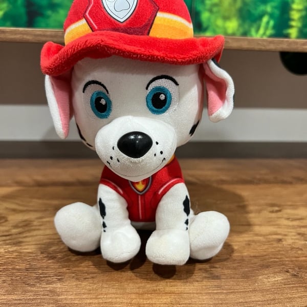 Gund paw patrol Marshall Firefighter Uniform Stuffed Animal Plush