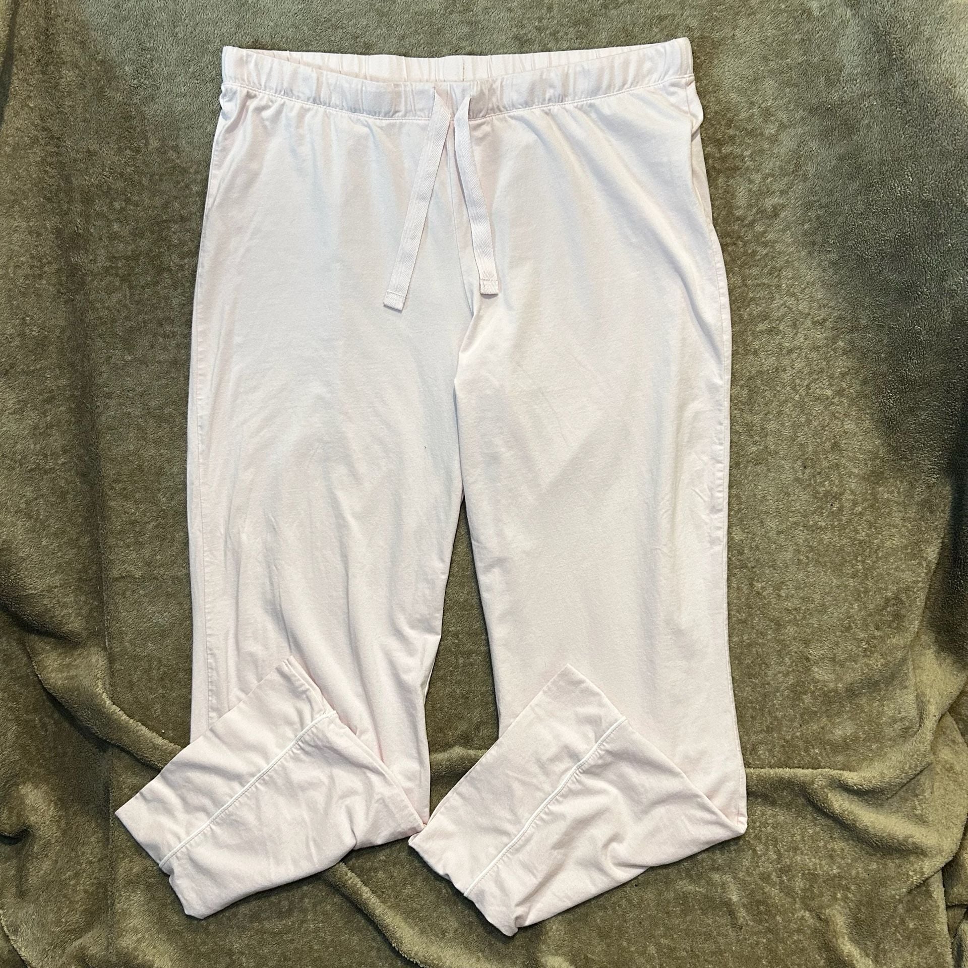 Amazon Essentials Women's Long Sleeve Button-Down Cotton Pajama Set Size XL 5