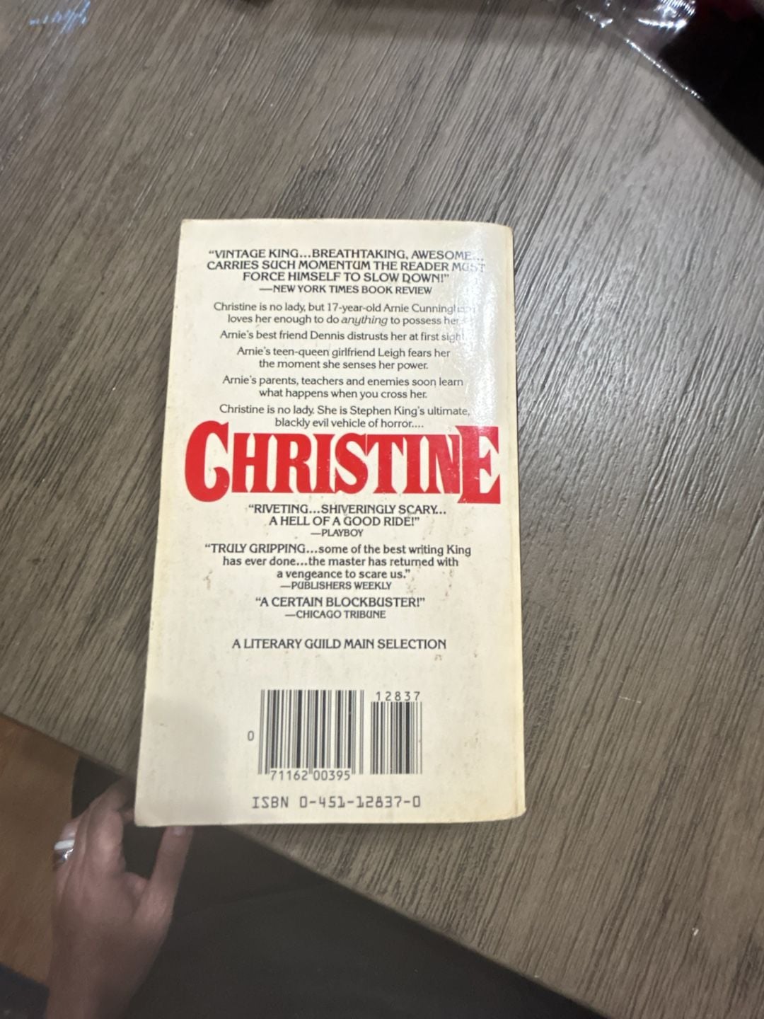 Stephen King Christine First Edition 1st Printing 1983 VIKING Press PRICE 2