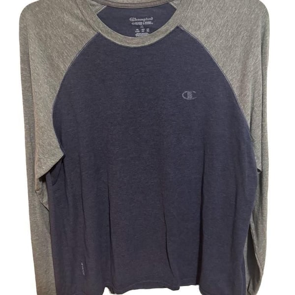 Champion Vapor Men's Long Sleeve Raglan T-Shirt