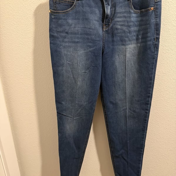 Draper James RSVP Women's Blue Denim Skinny Jeans Size 10