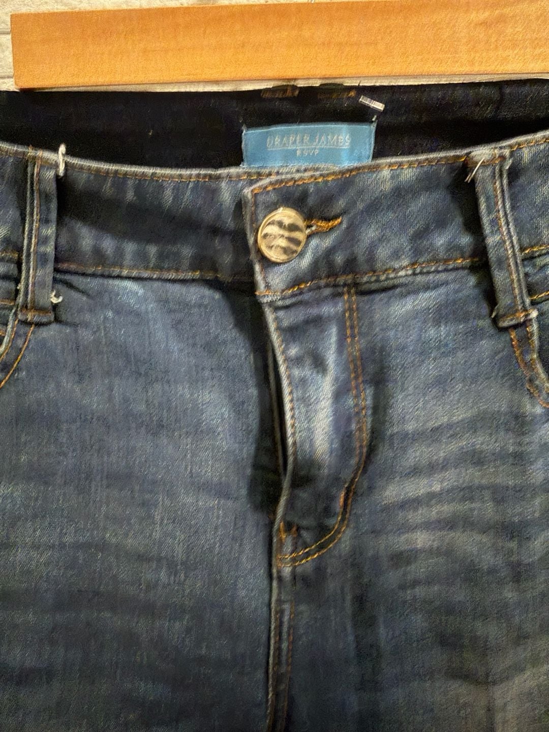 Draper James RSVP Women's Blue Denim Skinny Jeans Size 10 8