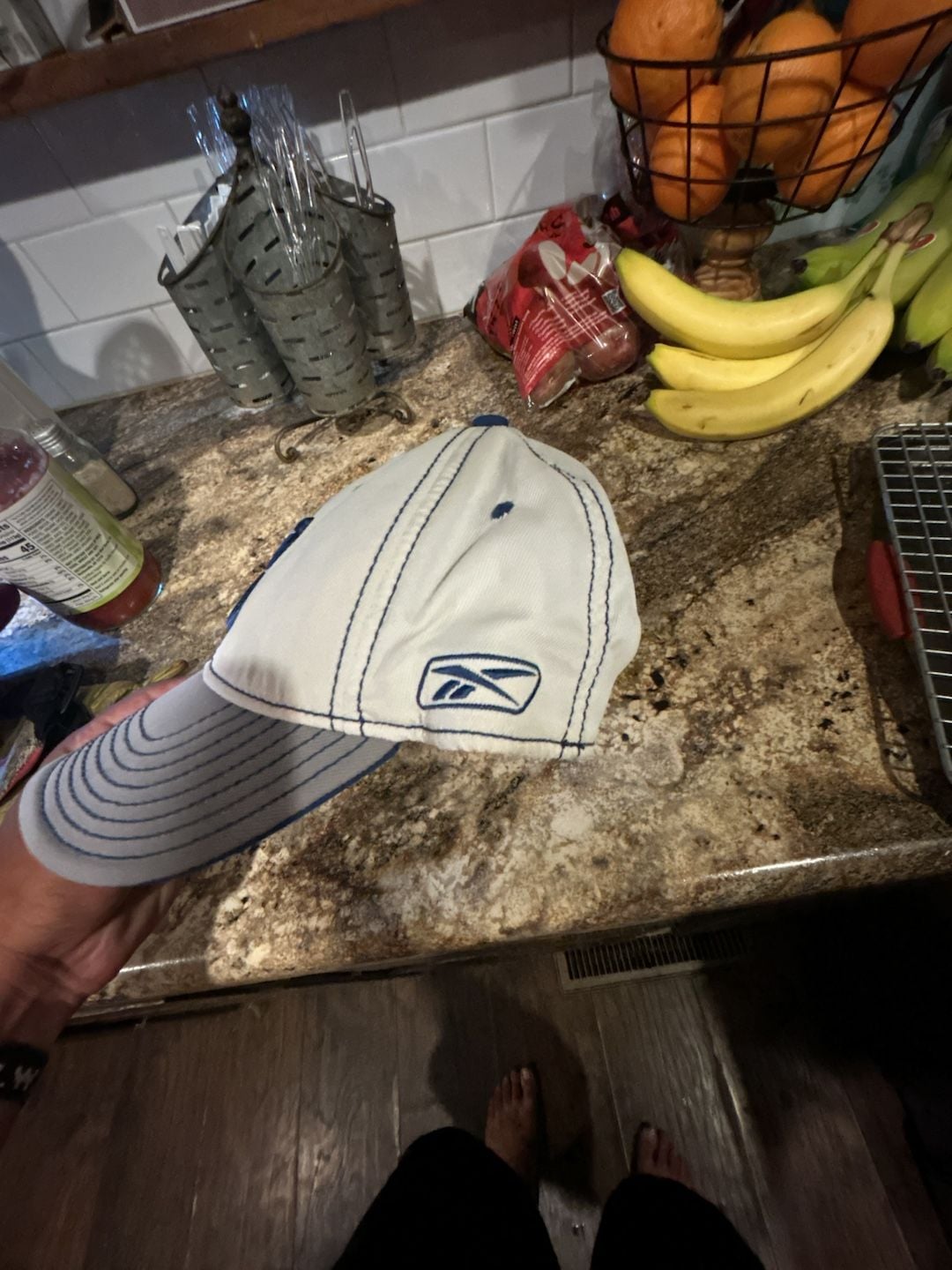 Indianapolis Colts Reebok On-Field NFL White Adjustable Cap 4