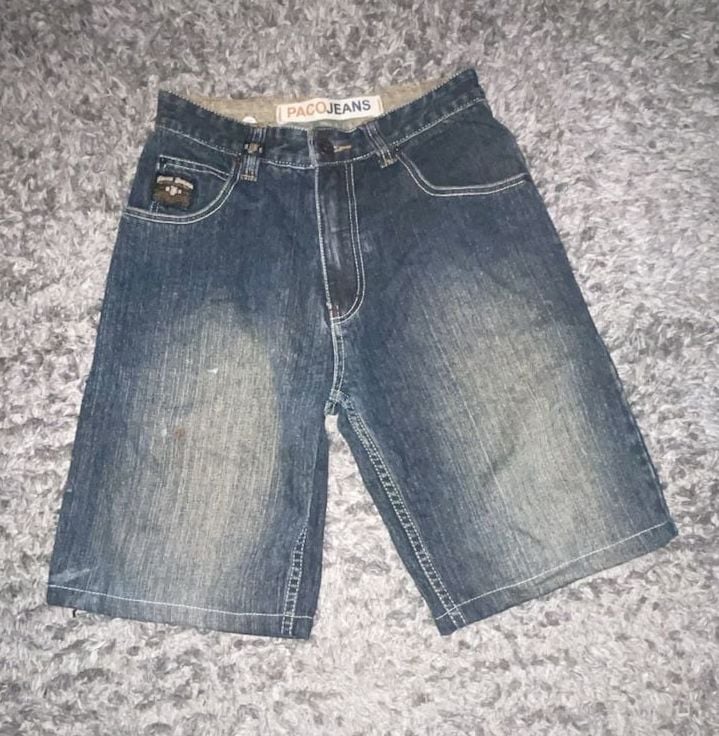 Vintage Y2K Paco Jeans Embroidered Denim Jorts 1
