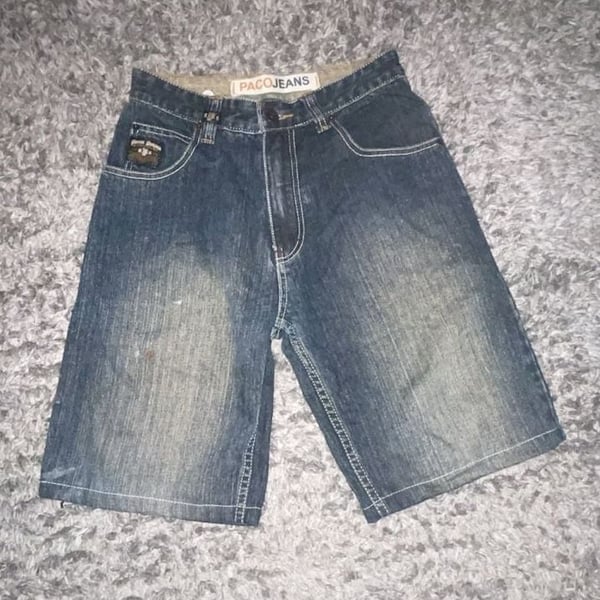 Vintage Y2K Paco Jeans Embroidered Denim Jorts