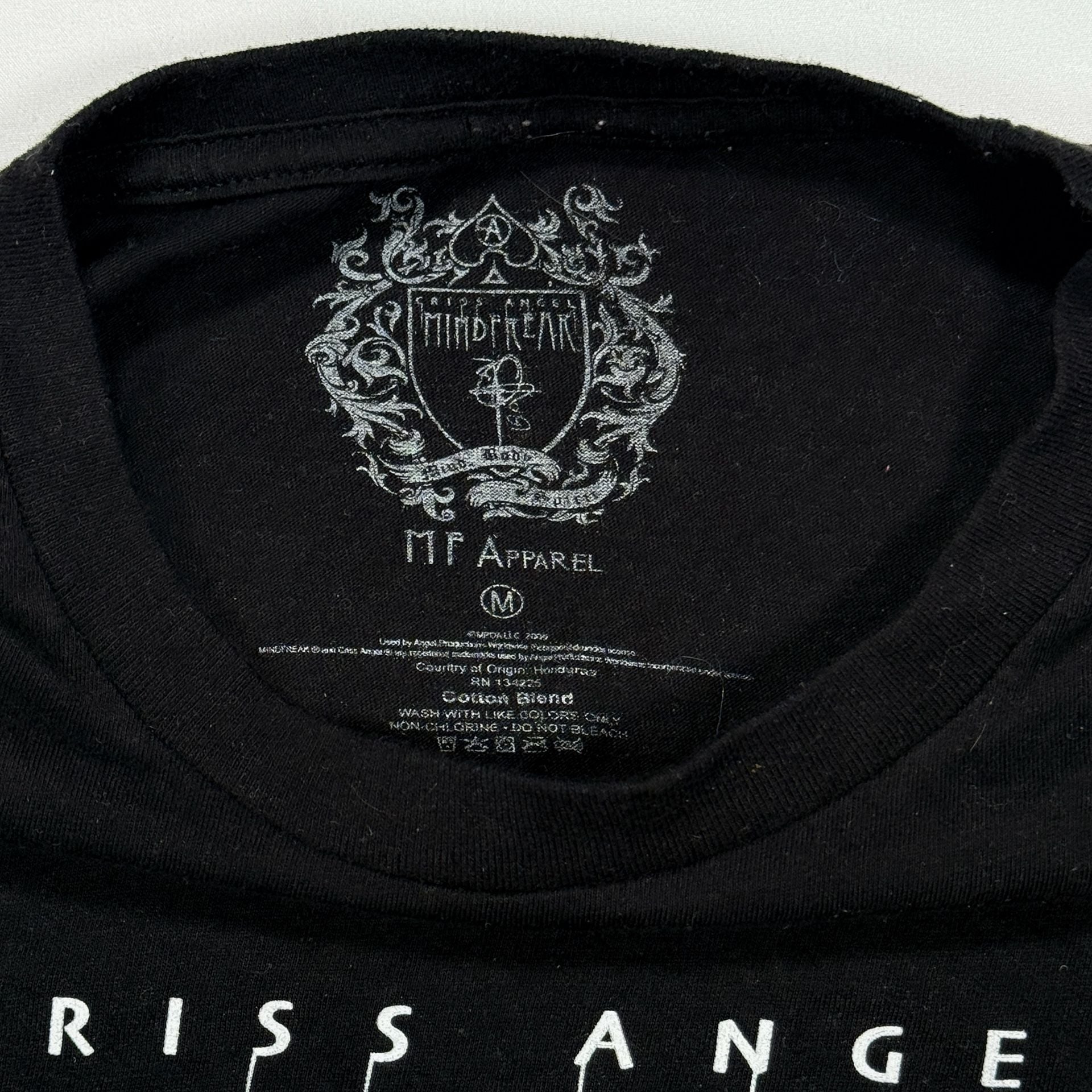 Criss Angel Mindfreak Live T-Shirt Black Graphic Tee Men’s Medium 7