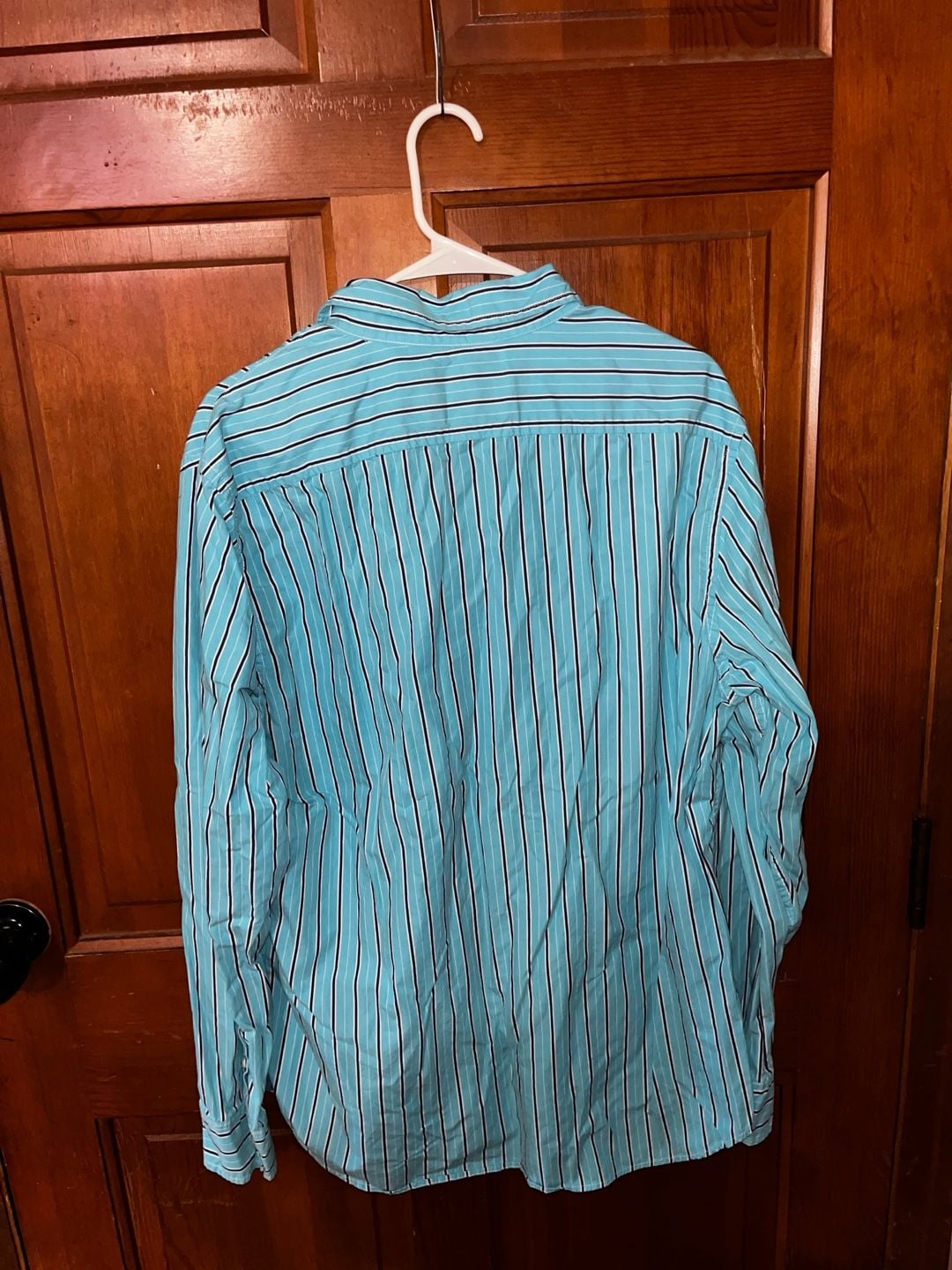 American Eagle Outfitters Men's Vintage Fit Long Sleeve Striped Button Down Shirt XL 4