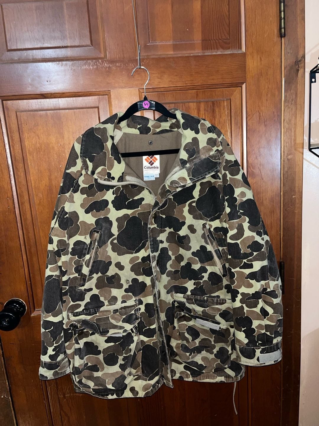 Vintage Columbia Sportswear Gore-Tex Duck Camo Hunting Jacket 2