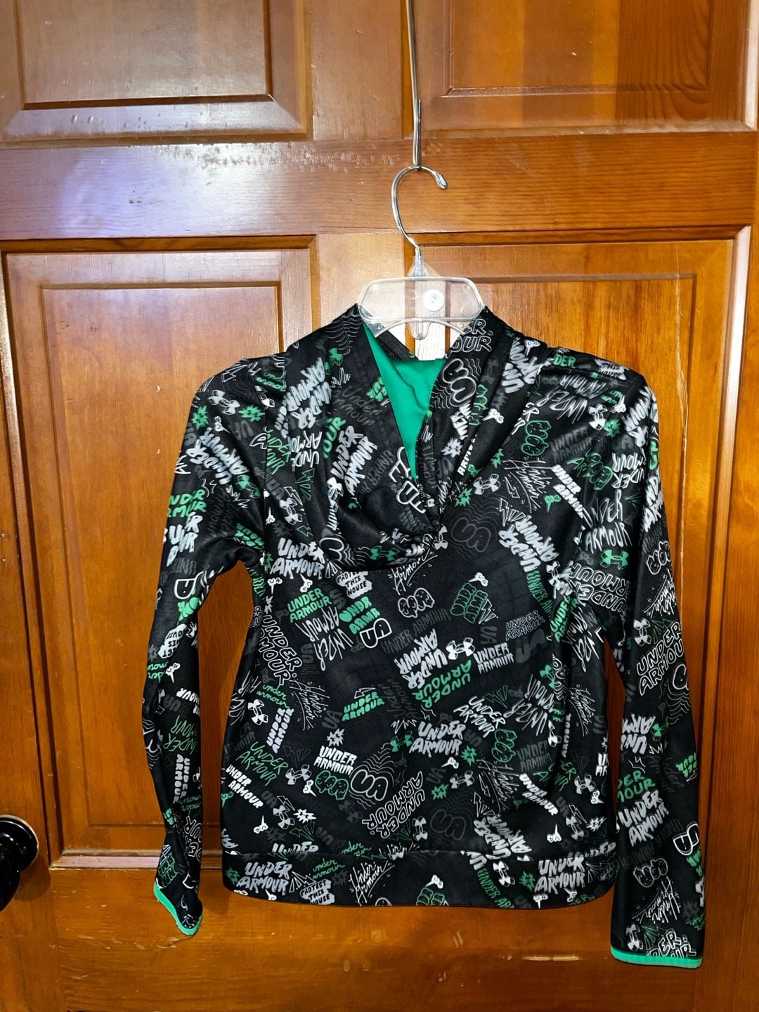 Under Armour Boys Armour Fleece Scribble Graphic Hoodie 3
