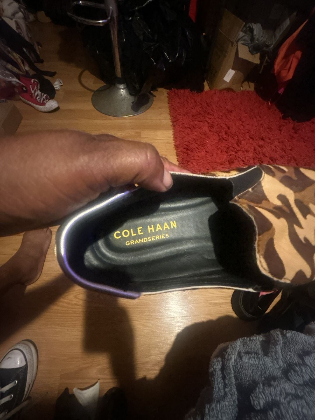 Cole Haan GrandPro Spectator 2.0 Slip-On Sneakers in Camo Hair Calf 2