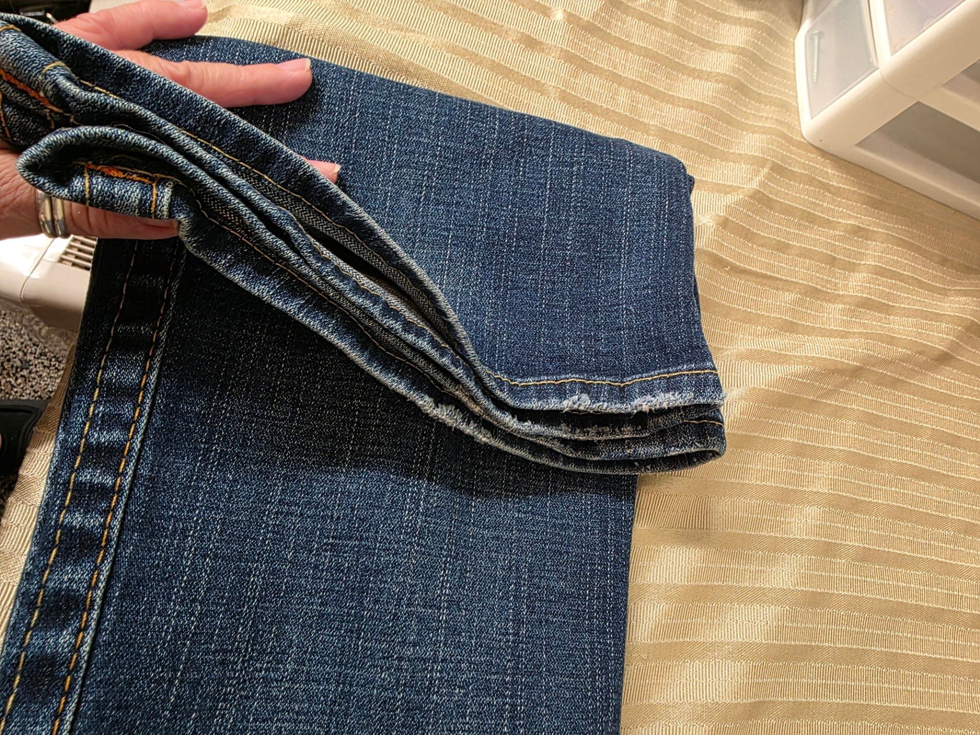 True Religion Joey Bootcut Distressed Denim Jeans 17