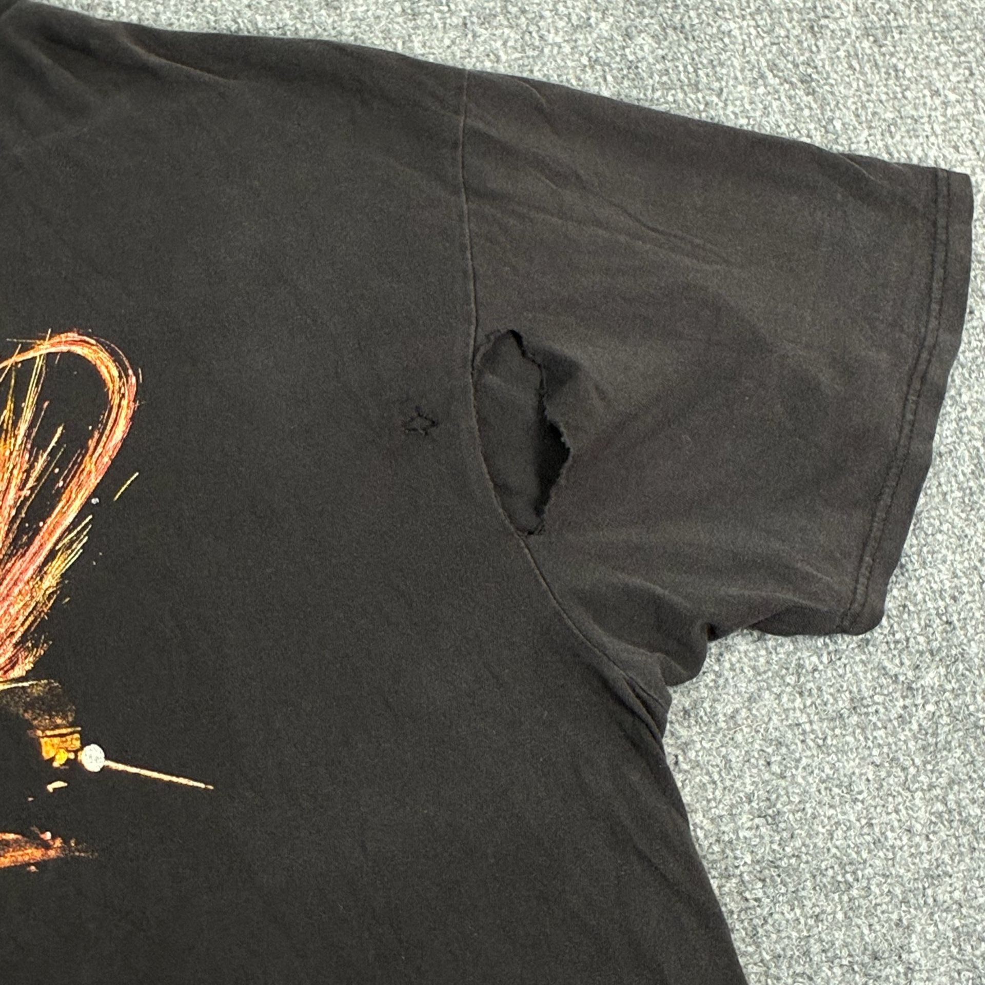 Vintage Harley-Davidson Destination Tacoma WA Graphic T-Shirt Welder Design Size 3XL 3