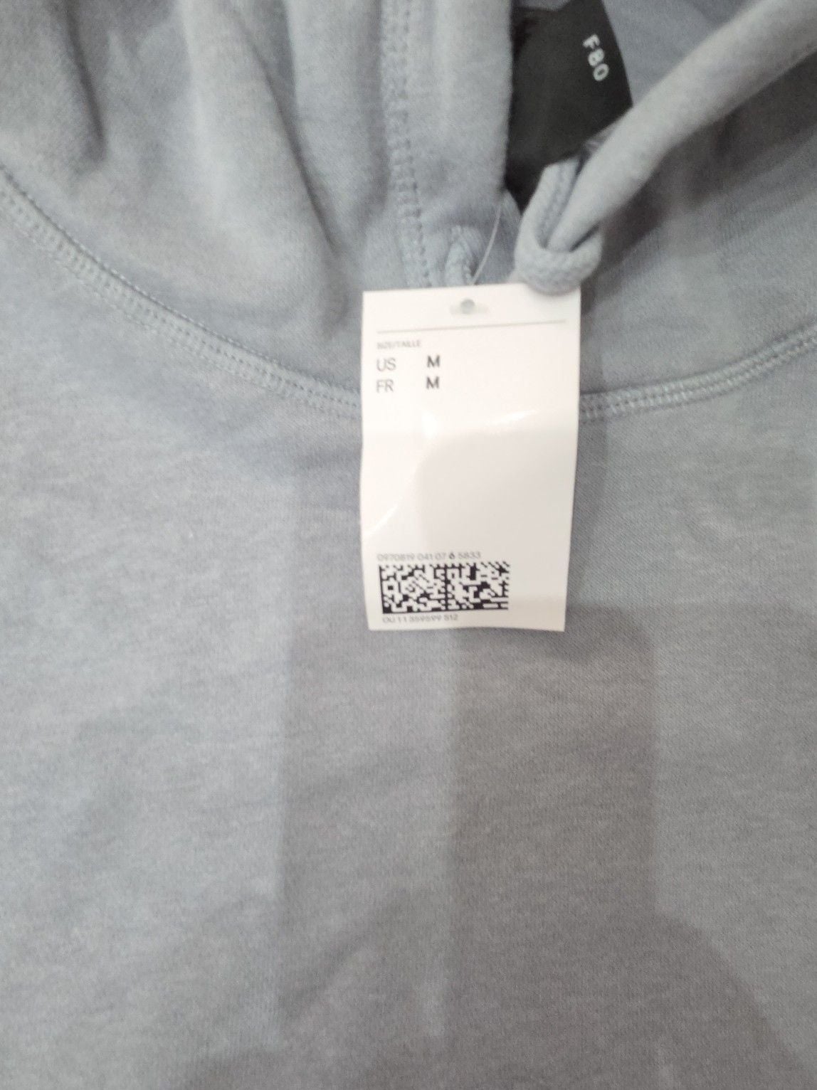H&M Basic Pullover Hoodie in Gray 3