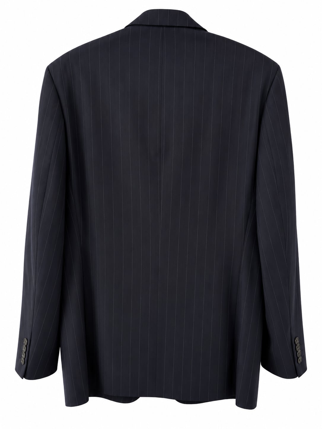 Corneliani 'Vogue' Navy Pinstripe Virgin Wool Suit Jacket 3