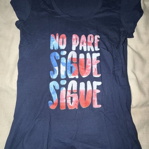 Bella+Canvas No Pare Sigue Sigue Puerto Rican Flag Graphic T-Shirt