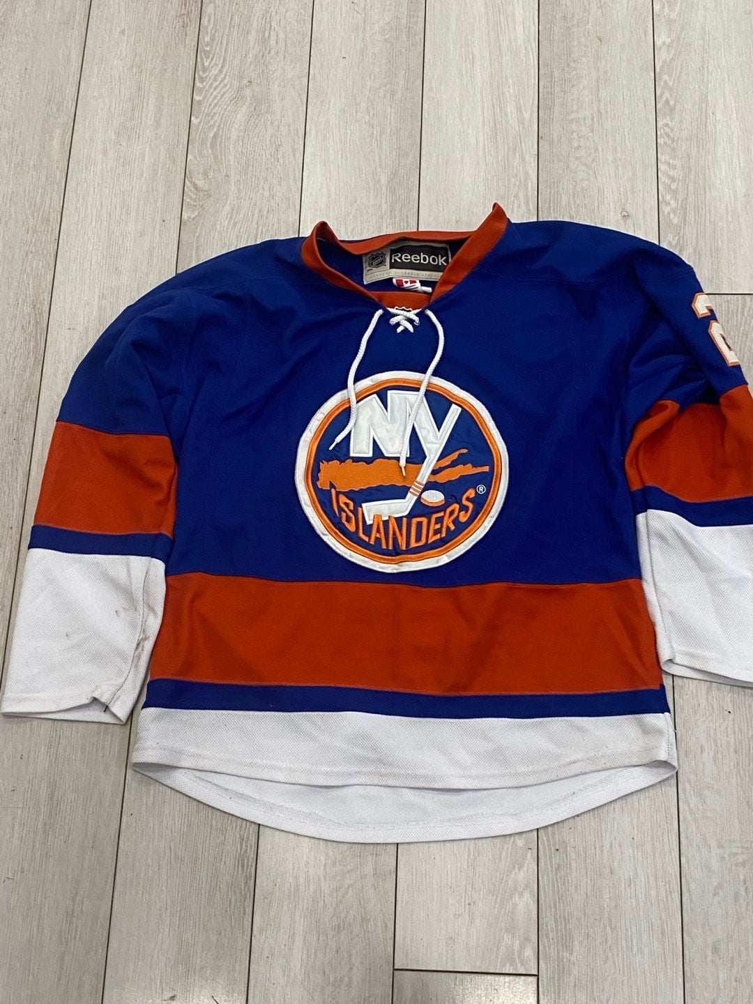 Reebok Nick Leddy New York Islanders NHL Home Hockey Jersey Size 50 2
