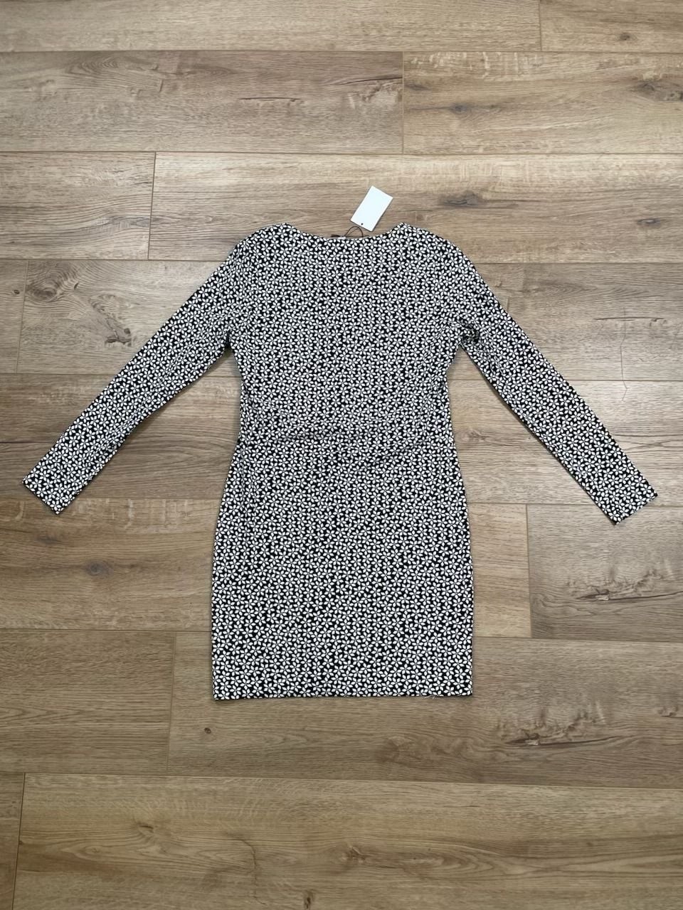 Diane von Furstenberg Reina Floral Check Mini Dress Silk Blend Size 6 NWT 12