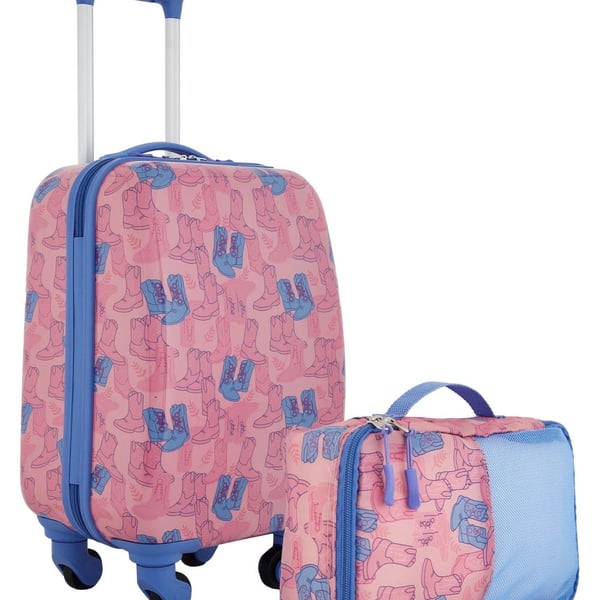 Wrangler] 2-Piece Rolling Luggage Set – ,