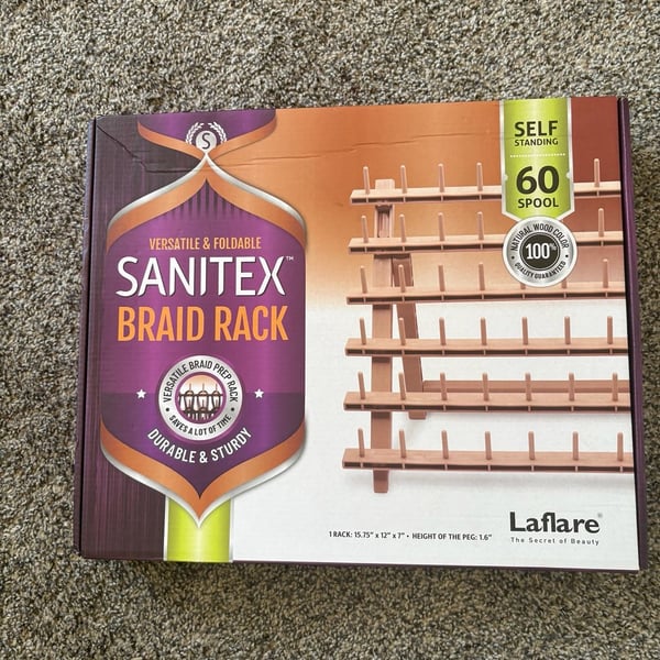Laflare Sanitex 60 Spool Versatile and Foldable Braid Rack