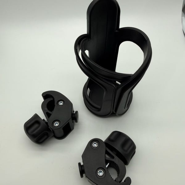 Universal Clamp-On Cup Holder Set of 2.