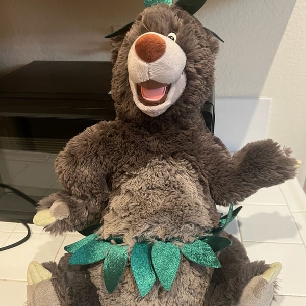 Disney The Jungle Book Baloo Bear Plush