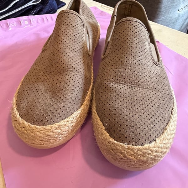 Esprit Nadine Perforated Slip-On Espadrille Flats
