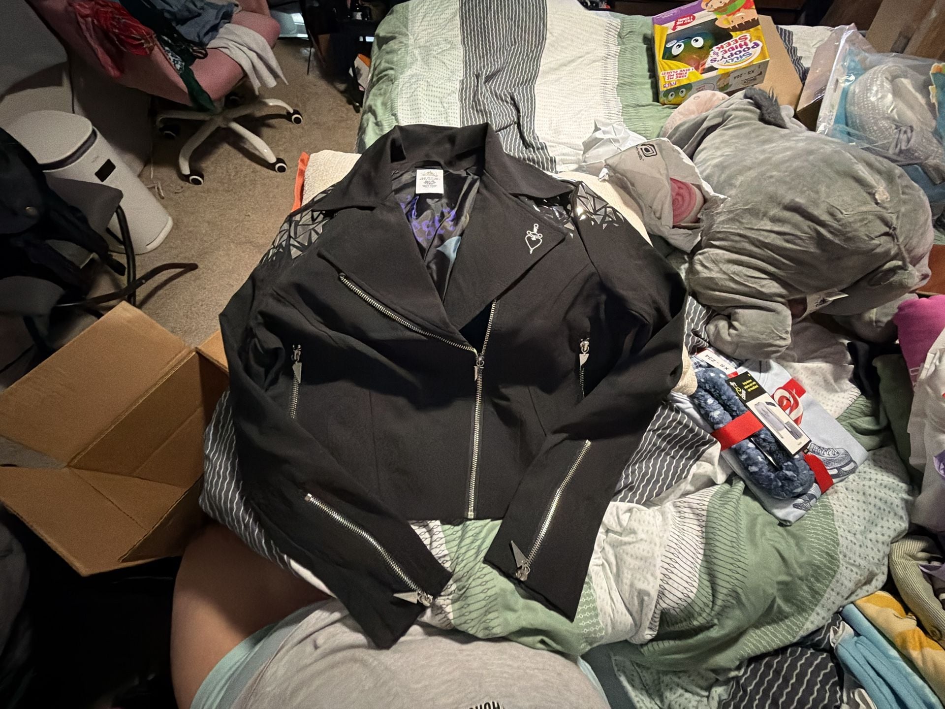 Disney Store Evil Queen Snow White Moto Jacket 1