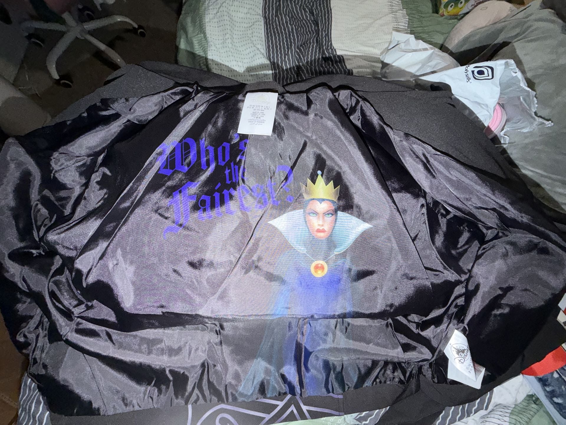 Disney Store Evil Queen Snow White Moto Jacket 5