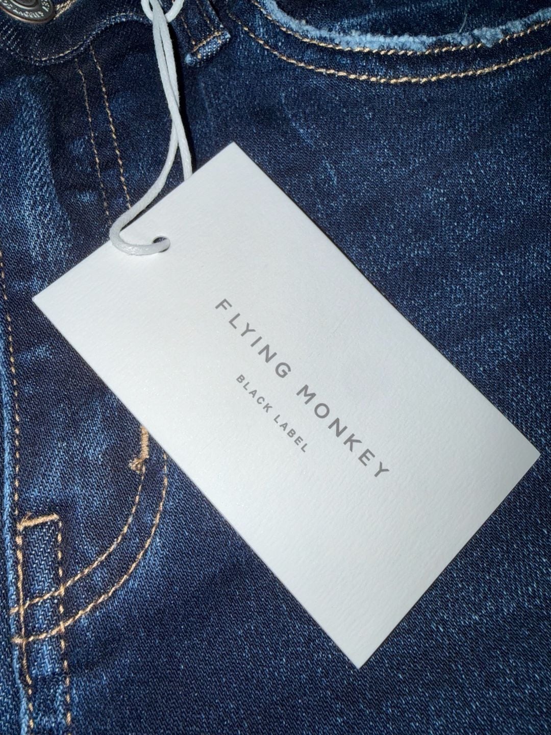 Flying Monkey Black Label Dark Wash Straight Leg Jeans 4