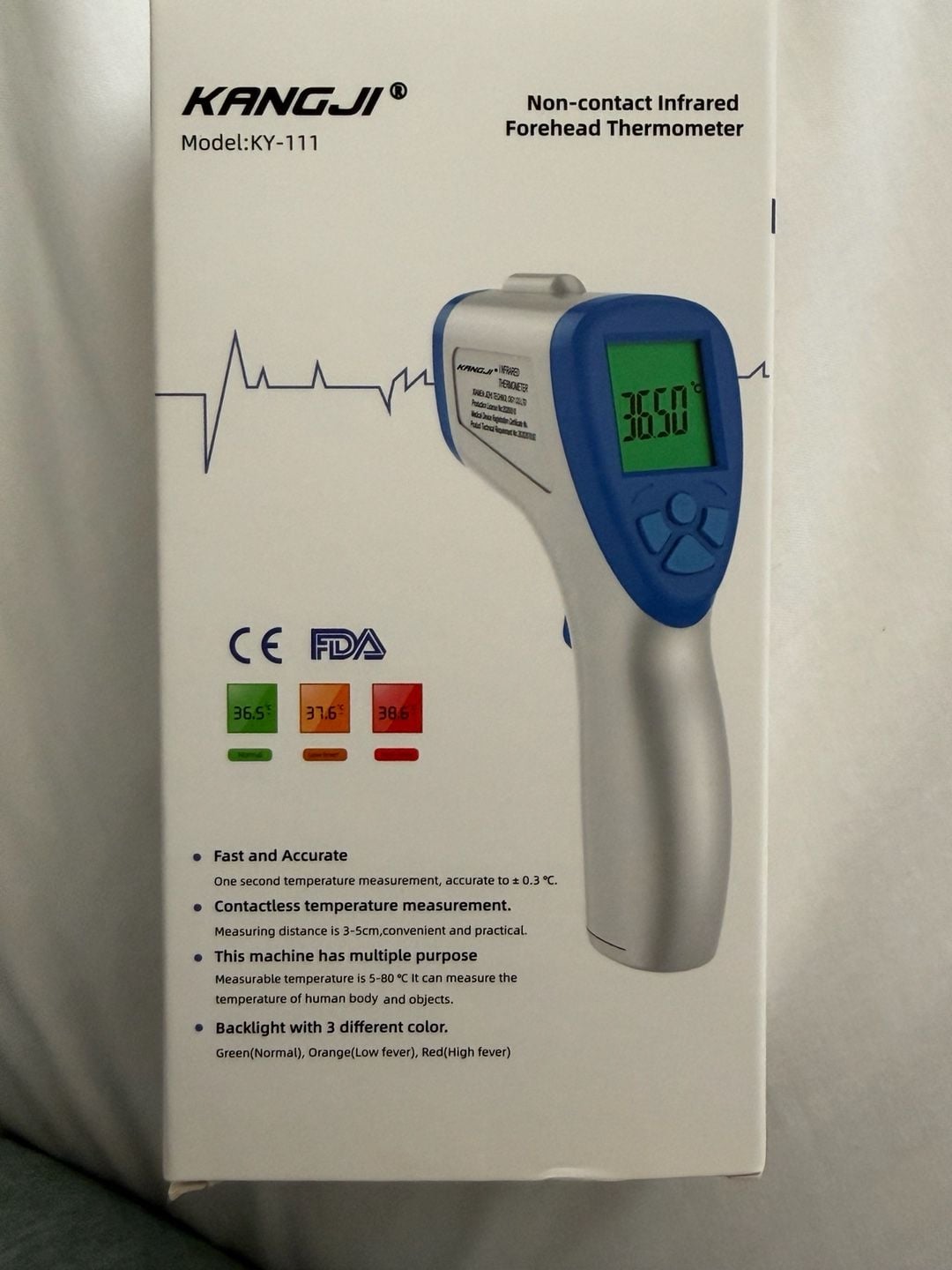 Kangji KY-111 Non-Contact Infrared Forehead Thermometer 1