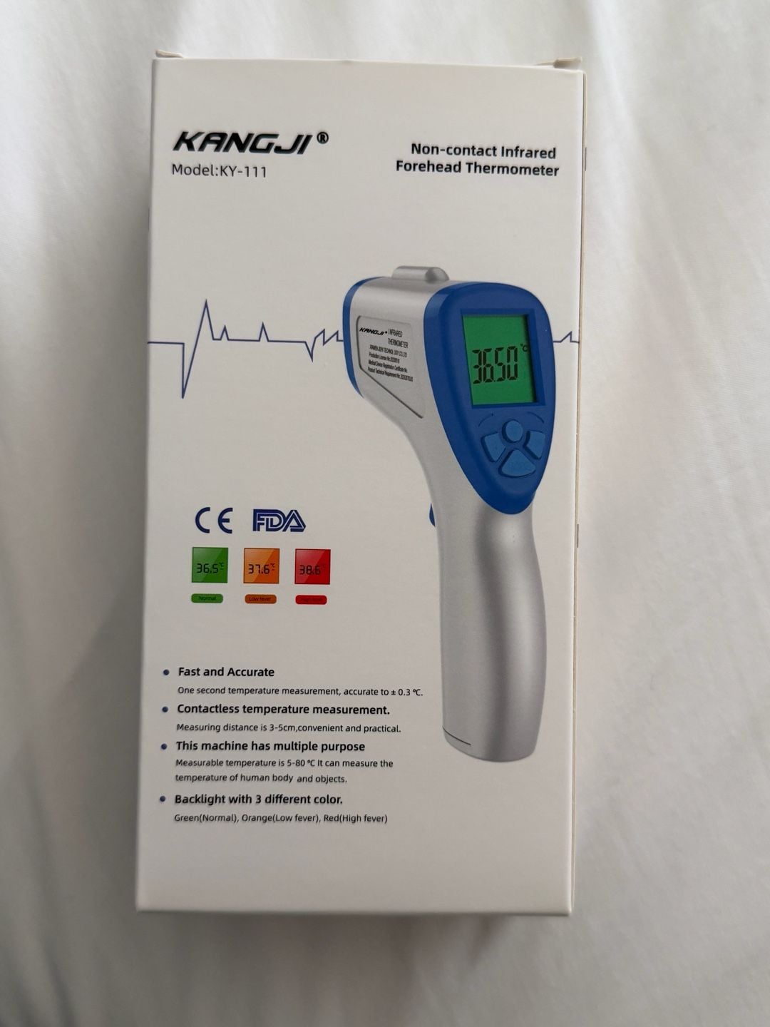 Kangji KY-111 Non-Contact Infrared Forehead Thermometer 2