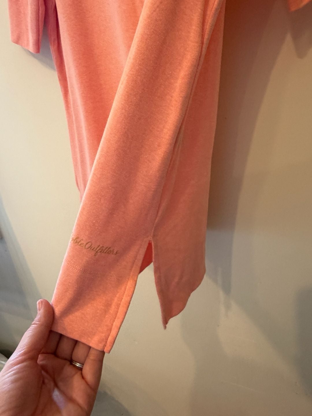 Noble Outfitters Tug-Free Coral Short Sleeve Crewneck T-Shirt 3