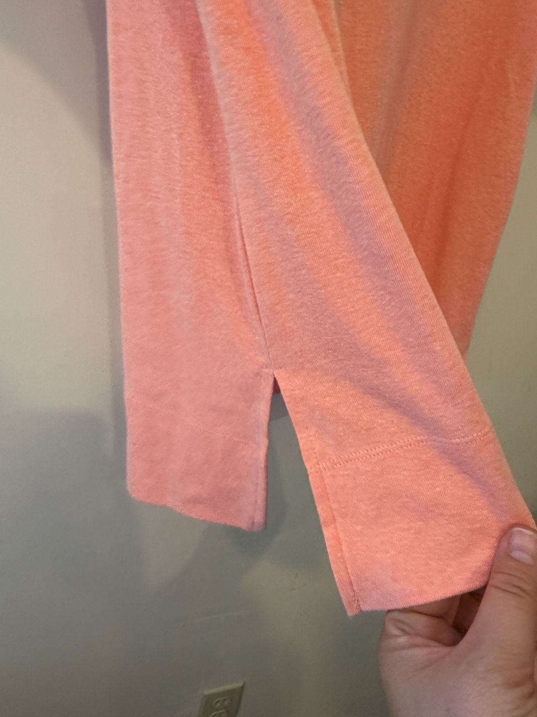 Noble Outfitters Tug-Free Coral Short Sleeve Crewneck T-Shirt 4