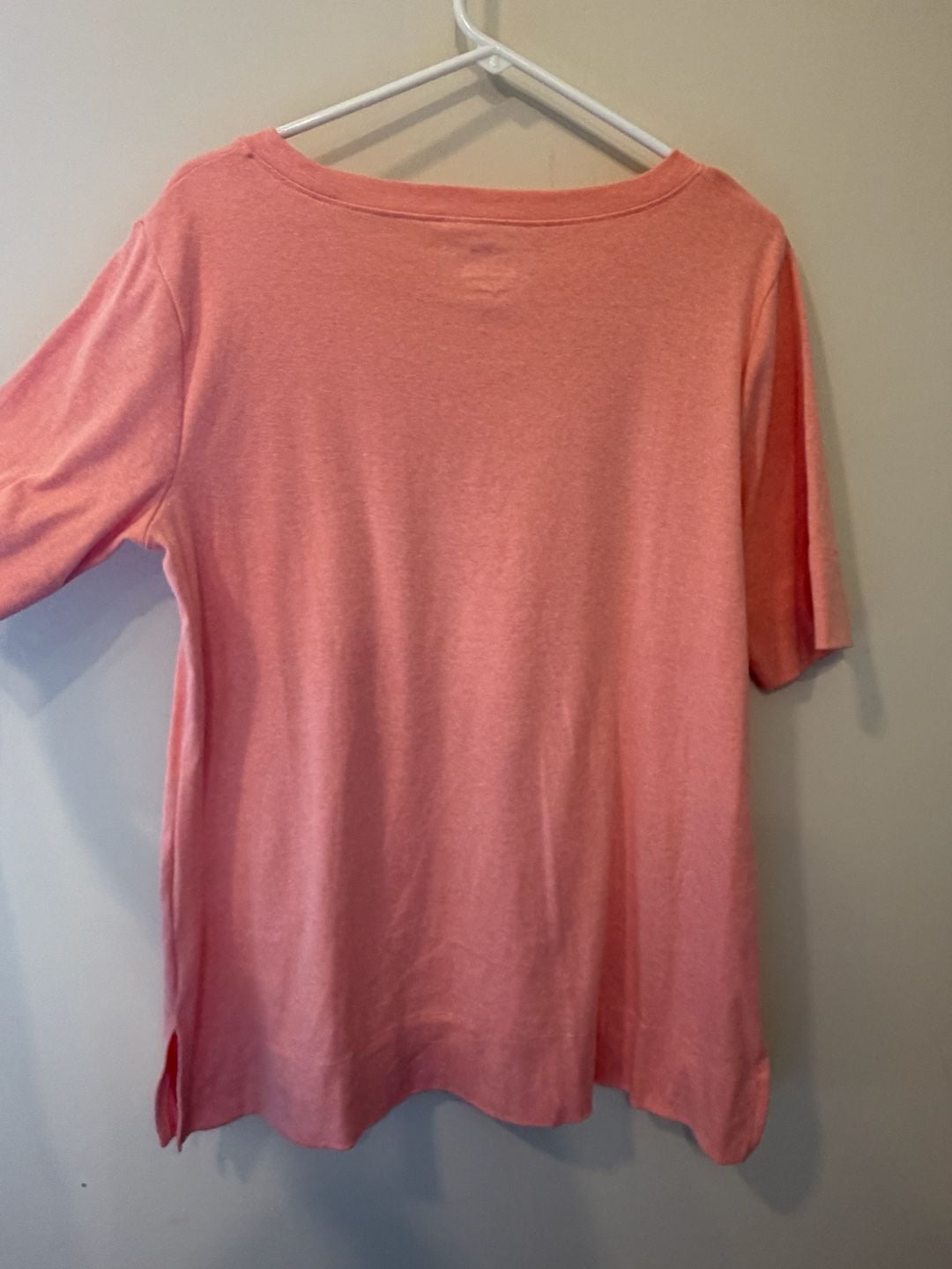 Noble Outfitters Tug-Free Coral Short Sleeve Crewneck T-Shirt 6