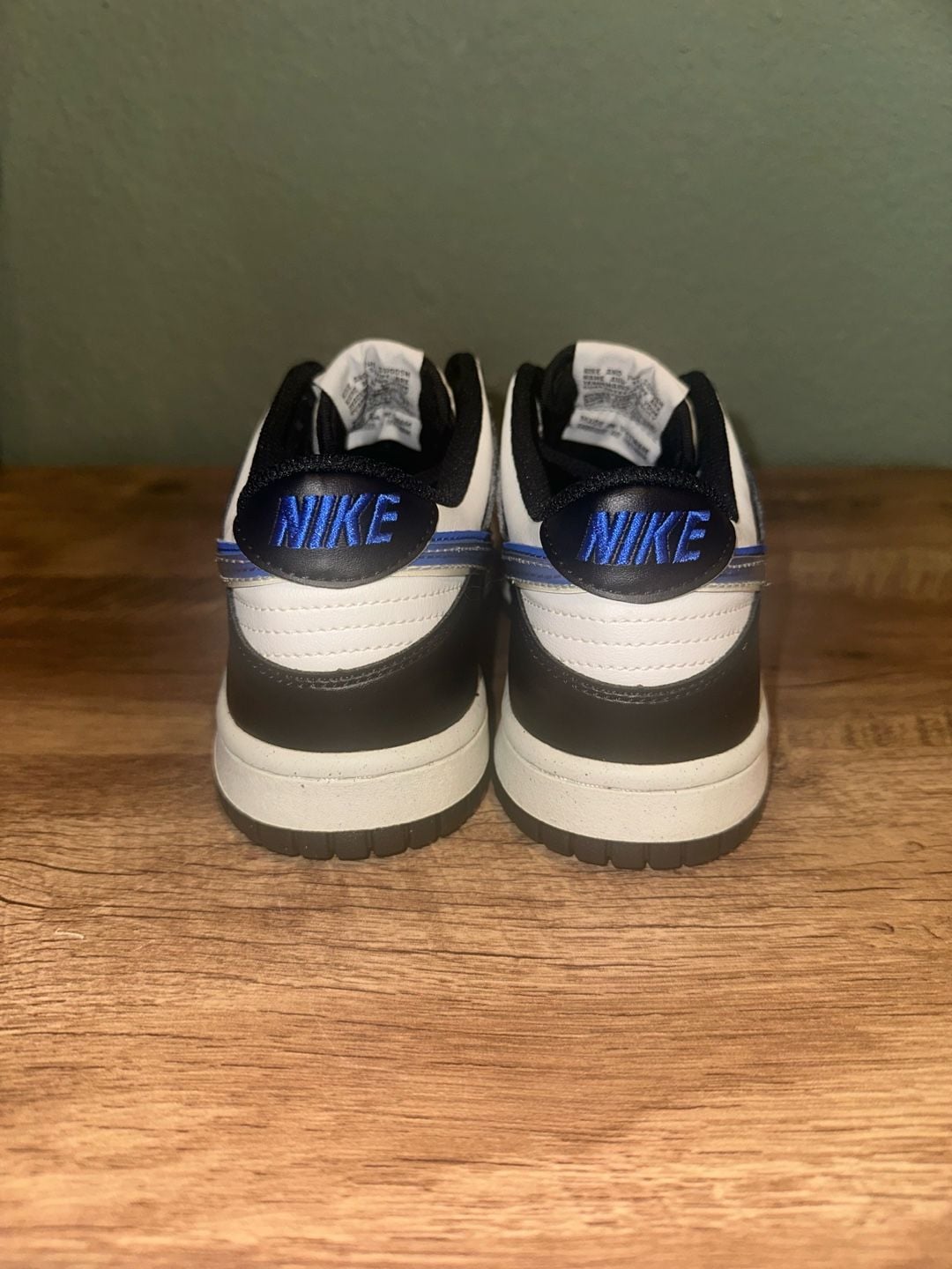 Nike Dunk Low Next Nature GS TPU Swoosh Black/Hyper Royal 5