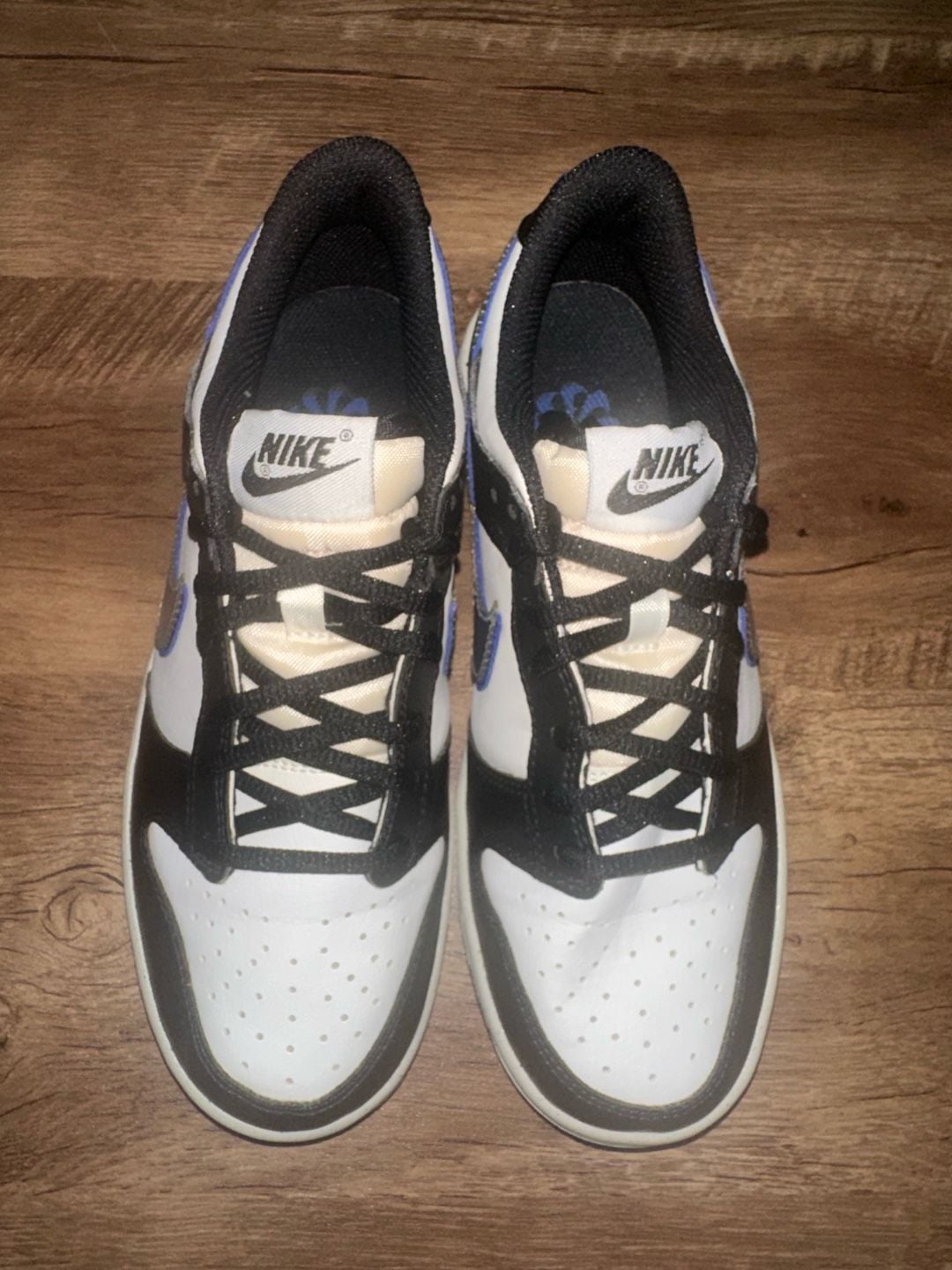 Nike Dunk Low Next Nature GS TPU Swoosh Black/Hyper Royal 9