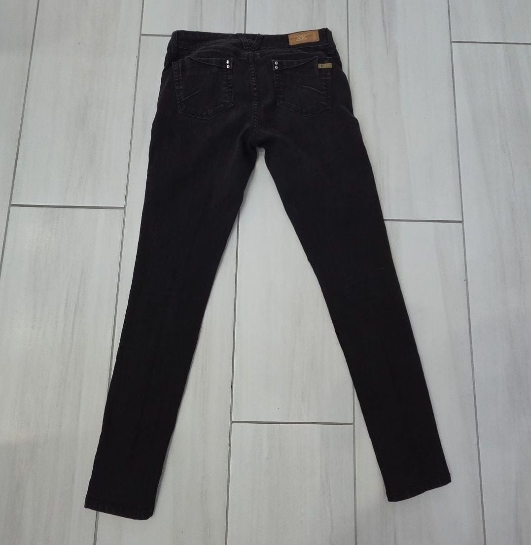 Divine Rights of Denim Black Skinny Jeans Size 28 2