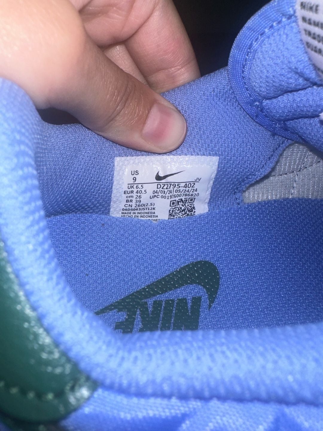 Nike Wmns Cortez 'Royal Pulse Fir' Sneakers (DZ2795-402) 11