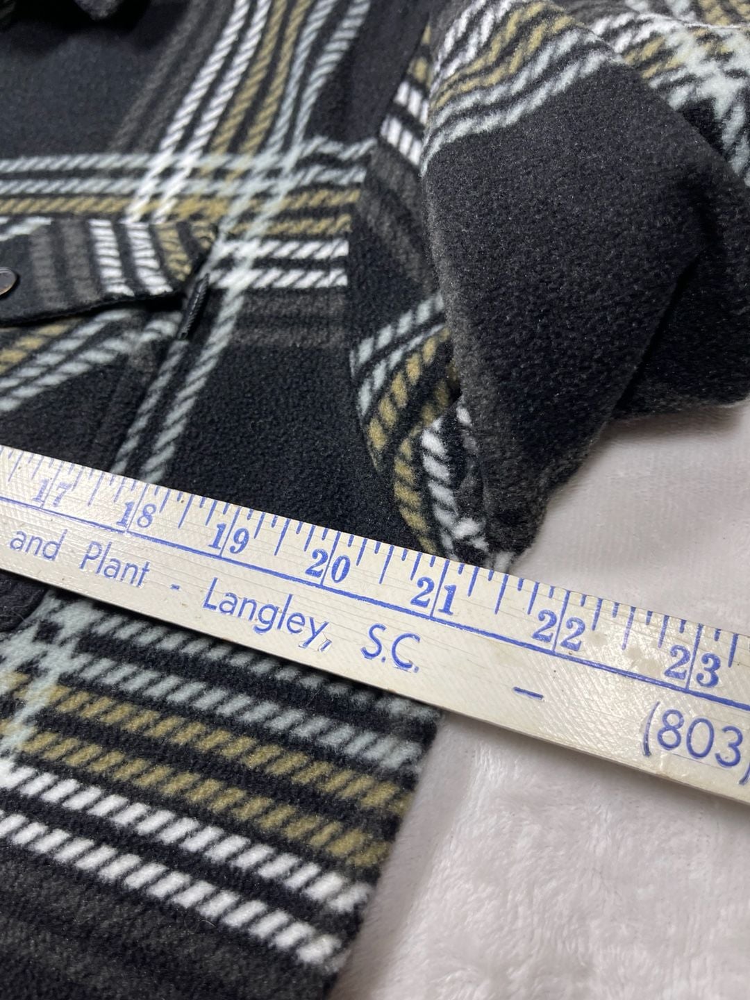 O'Neill SuperFleece Plaid Long Sleeve Button Down Shirt 6