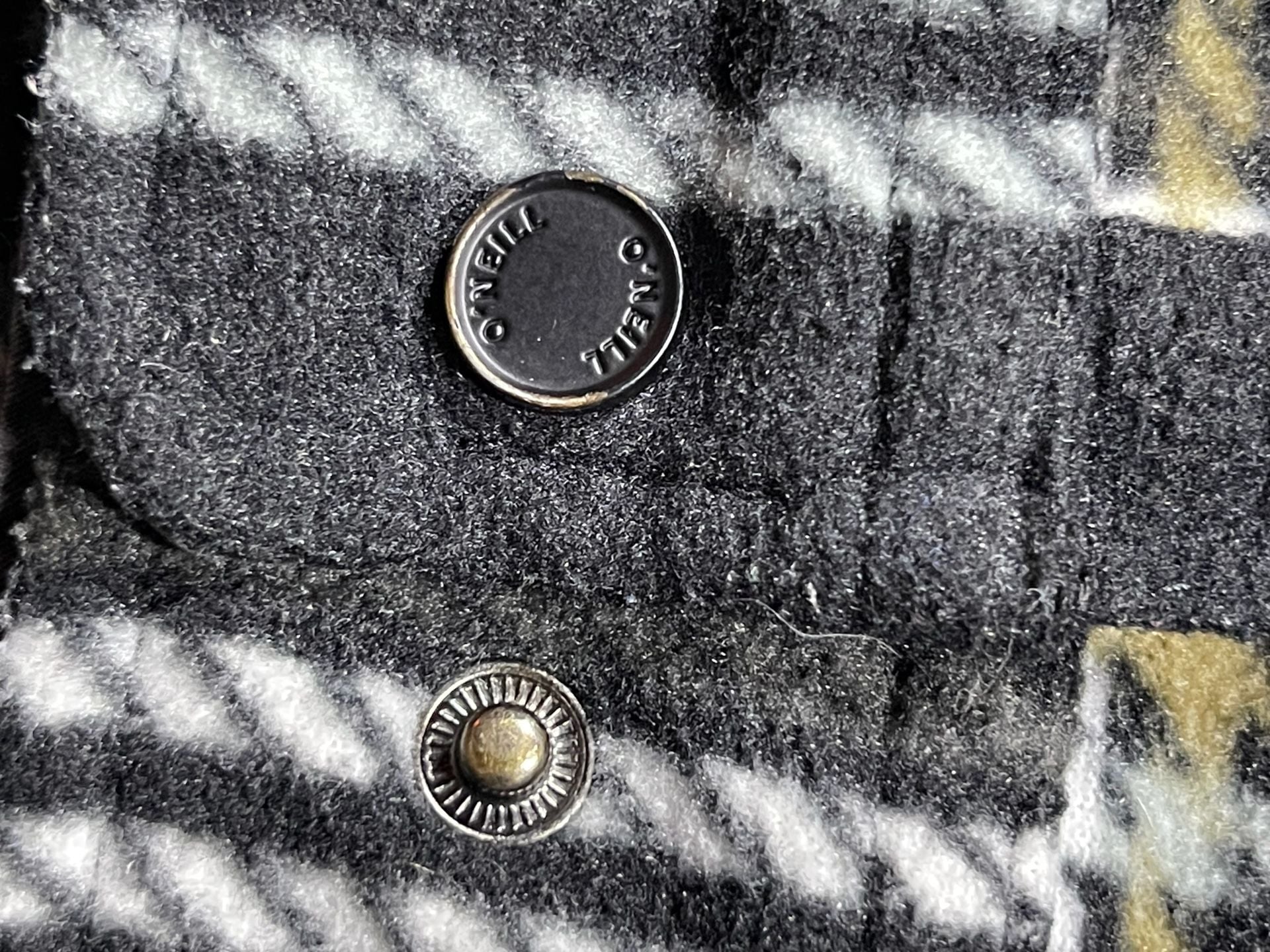 O'Neill SuperFleece Plaid Long Sleeve Button Down Shirt 9