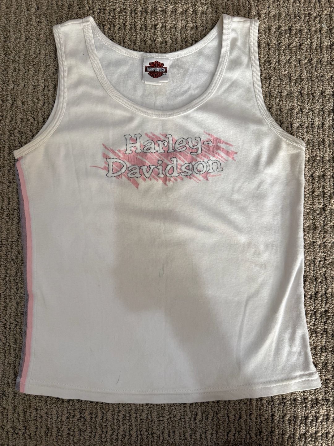 Harley-Davidson "Glitter & Stripes" Tank Top 2
