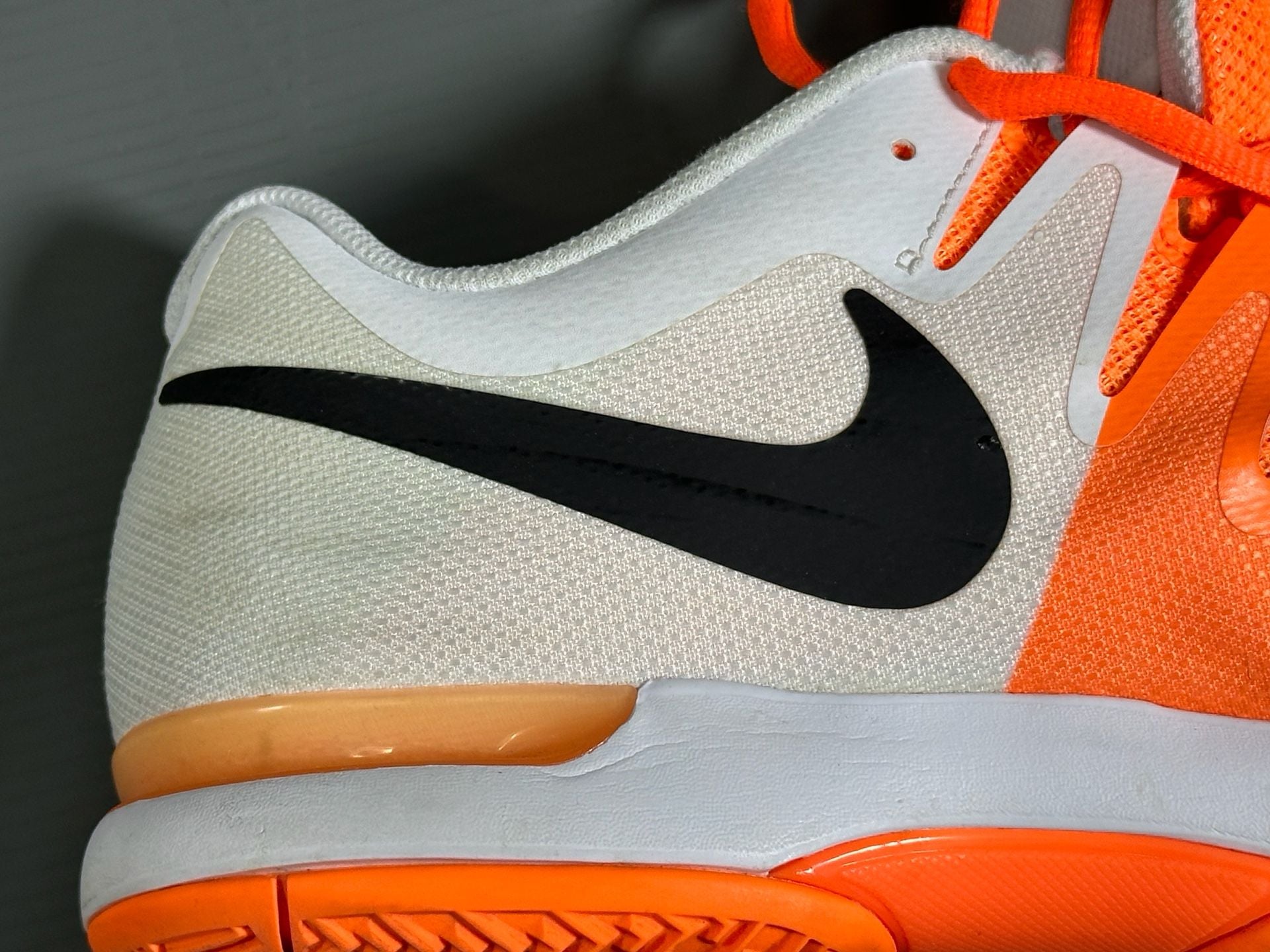 Nike Zoom Vapor 9.5 Tour Men's Tennis Shoes, Tart/White, Style 631458-803 6
