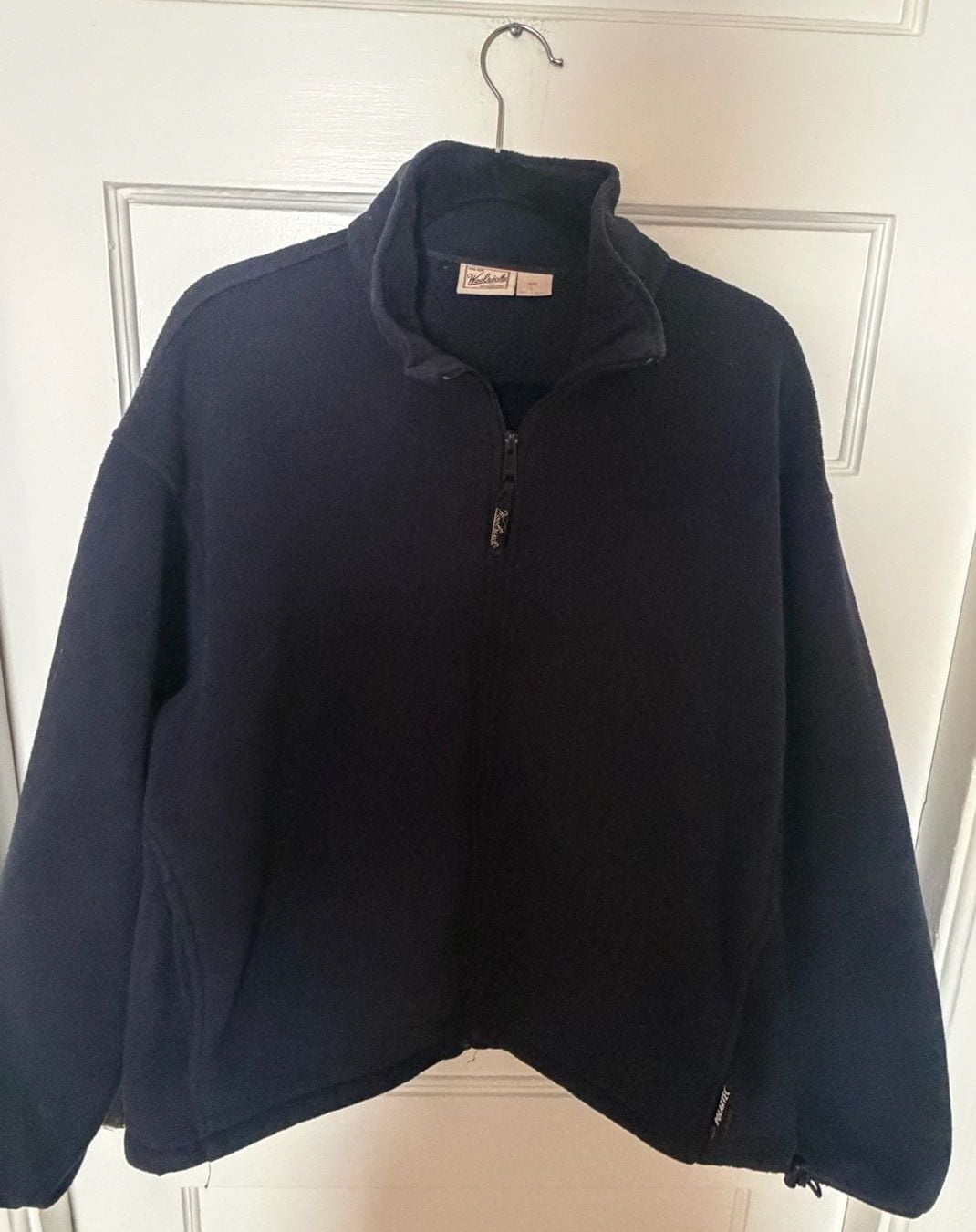 Vintage Woolrich Original Outdoorwear Navy Polartec Full Zip Fleece Jacket 2