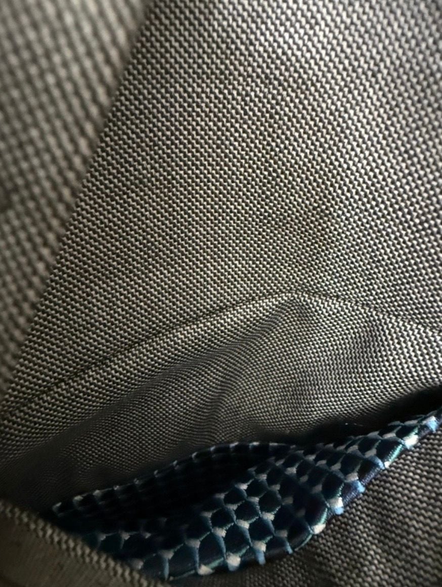 Ted Baker London Modern Fit Gray Wool Suit Jacket with Paisley Lining 3