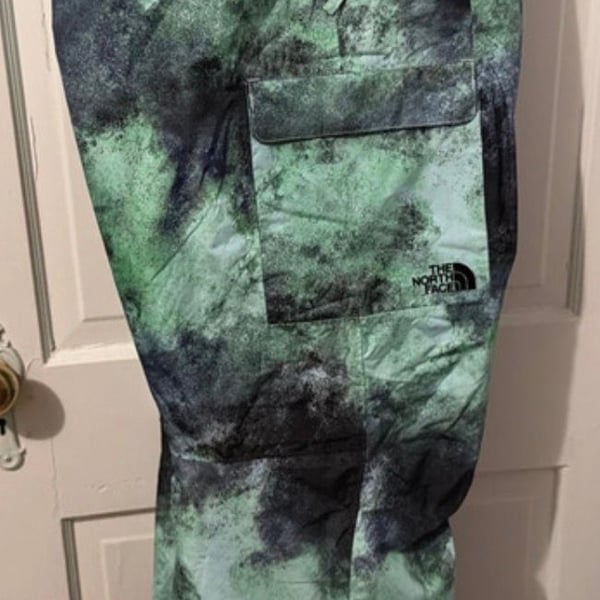 The North Face Men's Freedom Insulated Waterproof Snow Pants - Icecap Blue Multi